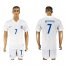 England #7 Beckham Home Soccer Country Jersey