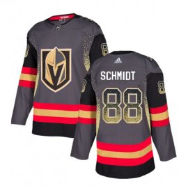 Adidas Vegas Golden Knights #88 Nate Schmidt Grey Home Authentic Drift Fashion Stitched NHL Jersey