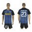 Inter Milan #23 Ranocchia Home Soccer Club Jersey
