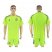 Spain Blank Shiny Green Goalkeeper Soccer Country Jersey