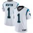 Nike Carolina Panthers #1 Cam Newton White Mens Stitched NFL Vapor Untouchable Limited Jersey