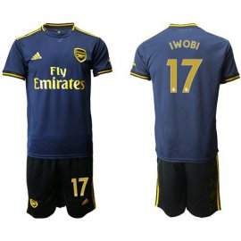 Arsenal #17 Iwobi Third Soccer Club Jersey
