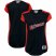 National League Blank Majestic Womens 2019 MLB All-Star Game Workout Team Jersey Navy Red