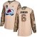 Adidas Colorado Avalanche #6 Erik Johnson Camo Authentic 2022 Stanley Cup Champions Veterans Day Stitched NHL Jersey Mens