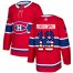Adidas Montreal Canadiens #19 Larry Robinson Red Home Authentic USA Flag Stitched NHL Jersey