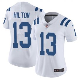 Nike Indianapolis Colts #13 T.Y. Hilton White Womens Stitched NFL Vapor Untouchable Limited Jersey
