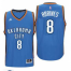 Mens Oklahoma City Thunder #8 Alex Abrines adidas Light Blue Player Swingman Jersey