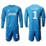 Juventus #1 Szczesny Third Long Sleeves Soccer Club Jersey