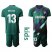 Atletico Madrid #13 Oblak Green Goalkeeper Kid Soccer Club Jersey