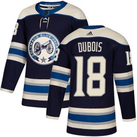 Adidas Columbus Blue Jackets #18 Pierre-Luc Dubois Navy Alternate Authentic Stitched Youth NHL Jersey