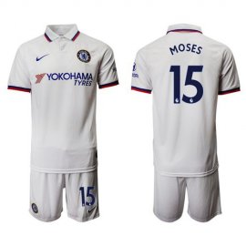 Chelsea #15 Moses Away Soccer Club Jersey