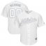 Oakland Athletics Majestic 2019 Players Weekend Cool Base Roster Custom Jersey White