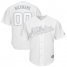 Oakland Athletics Majestic 2019 Players Weekend Cool Base Roster Custom Jersey White