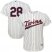 Minnesota Twins #28 Bert Blyleven Cream Strip Cool Base Stitched Youth MLB Jersey