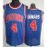 Detroit Pistons 4 Joe Dumars Blue Hardwood Classics Revolution 30 NBA Jerseys Cheap