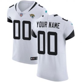 Nike Jacksonville Jaguars Customized White Stitched Vapor Untouchable Elite Mens NFL Jersey