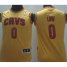 Youth Cleveland Cavaliers 0 Kevin Love Gold Stitched Revolution 30 Swingman NBA Jersey