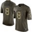 Nike Minnesota Vikings #8 Kirk Cousins Green Mens Stitched NFL Limited 2015 Salute to Service Jersey