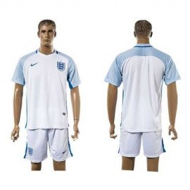 England Blank Home Soccer Country Jersey