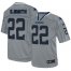 Nike Dallas Cowboys #22 Emmitt Smith Lights Out Grey Mens Stitched NFL Elite Jersey