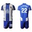 Espanyol #22 M.Hermoso Home Soccer Club Jersey