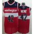 Washington Wizards 42 Forward Nene Red Revolution 30 NBA Jerseys