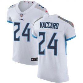 Nike Tennessee Titans #24 Kenny Vaccaro White Mens Stitched NFL Vapor Untouchable Elite Jersey