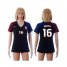 Womens USA #16 Nguyen Away Soccer Country Jersey