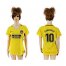 Womens Atletico Madrid #10 Carrasco Away Soccer Club Jersey