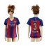 Womens Barcelona #3 Pique Home Soccer Club Jersey