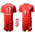 Bayern Munchen #17 Boateng Home Kid Soccer Club Jersey