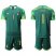 Italy #1 Buffon Army Green Goalkeeper Soccer Country Jersey