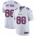 Baltimore Ravens Custom White Mens Nike Team Logo Dual Overlap Limited NFL Jersey