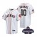 Astros 10 Yuli Gurriel White 2022 World Series Champions Cool Base Jersey