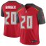 Nike Tampa Bay Buccaneers #20 Ronde Barber Red Team Color Mens Stitched NFL Vapor Untouchable Limited Jersey
