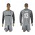 Atletico Madrid #13 Oblak Grey Goalkeeper Long Sleeves Soccer Club Jersey