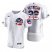 Chicago Cubs #22 Jason Heyward Mens Nike White Fluttering USA Flag Limited Edition Authentic MLB Jersey