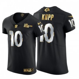 Los Angeles Rams #10 Cooper Kupp Mens Nike Black Edition Vapor Untouchable Elite NFL Jersey