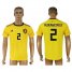 Belgium #2 Alderweireld Away Soccer Country Jersey