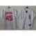 Chicago White Sox #45 Michael Jordan White(Pink Strip) Womens Fashion Stitched MLB Jersey