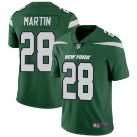 Nike New York Jets #28 Curtis Martin Green Team Color Mens Stitched NFL Vapor Untouchable Limited Jersey