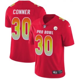 Nike Pittsburgh Steelers #30 James Conner Red Mens Stitched NFL Limited AFC 2019 Pro Bowl Jersey