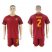 Roma #2 Rudiger Red Home Soccer Club Jersey