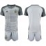 Argentina Blank Grey Goalkeeper Soccer Country Jersey