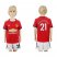 Manchester United #21 Ander Herrera Home Kid Soccer Club Jersey