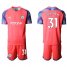 Manchester City #31 Ederson M. Pink Goalkeeper Soccer Club Jersey