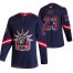 New York Rangers #23 Adam Fox Navy Mens Adidas 2020-21 Reverse Retro Alternate NHL Jersey