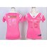 Nike San Francisco 49ers #16 Joe Montana Pink Womens Stitched NFL Elite Draft Him Shimmer Jersey