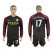 Manchester City #17 De Bruyne Away Long Sleeves Soccer Club Jersey