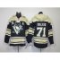 Pittsburgh Penguins #71 Evgeni Malkin Black Sawyer Hooded Sweatshirt Stitched NHL Jersey
